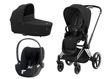 Immagine di Cybex trio Priam 4.0 con Cloud T chrome black-sepia black