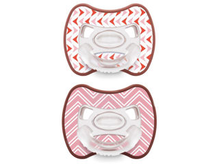 Immagine di J BIMBI 2 ciucci intelligenti Glee 00-2m arrows & zig zag rosa - Black Friday