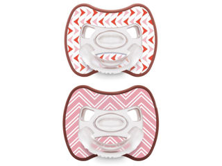 Immagine di J BIMBI 2 ciucci intelligenti Glee 6m+ arrows & zig zag rosa - Black Friday