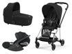 Immagine di Cybex trio Mios 3.0 con Cloud T chrome black-sepia black