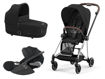 Immagine di Cybex trio Mios 3.0 con Cloud T chrome brown-sepia black - Passeggini trio e duo