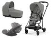 Immagine di Cybex trio Mios 3.0 con Cloud T matt black-mirage grey - Passeggini trio e duo