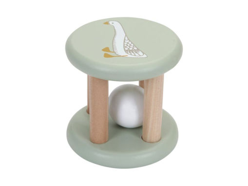 Immagine di Little dutch sonaglio a rullo in legno Little Goose - Giocattoli in legno