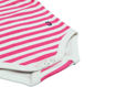 Immagine di J BIMBI body taglia unica 0-36 mesi bianco a righe rosa