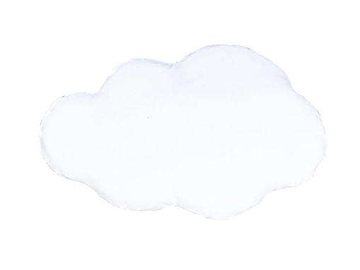 Immagine di Picci cuscino nuvola tinta unita bianco - Materassi e cuscini