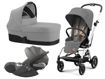 Immagine di Cybex trio Eezy S Twist+ 2 con Cloud T lava grey - Passeggini trio e duo
