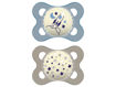 Immagine di MAM ciuccio Original Night silicone 2-6 mesi 2 pz azzurro