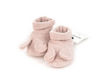 Immagine di Coccodè babbucce in caldo jersey rosa polvere C58886-8