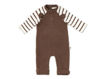 Immagine di Coccodè tutina in caldo jersey cioccolato C58026-35 tg 3 mesi