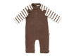 Immagine di Coccodè tutina in caldo jersey cioccolato C58026-35 tg 6 mesi - Tutine