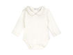 Immagine di Coccodè body camicia in interlock colletto con profilo panna-panna C58116-1 tg 1 mese