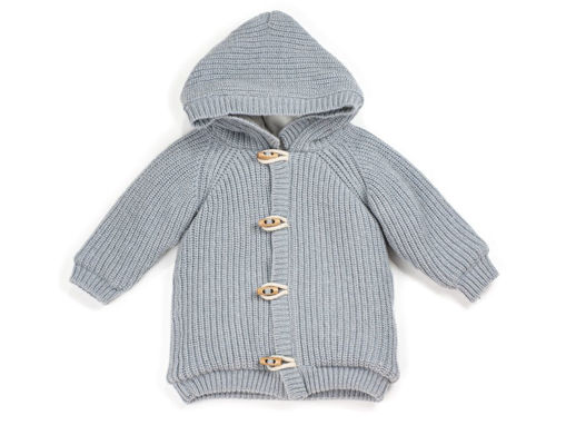 Immagine di Coccodè cappotto in tricot carta zucchero C58626-55 tg 3 mesi - Capi spalla