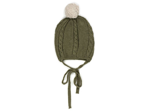 Immagine di Coccodè cappellino in tricot verde bosco C58615-49 tg 6-9 mesi - Cappelli