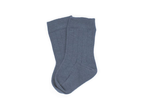 Immagine di Coccodè calzettoni in caldo cotone blu neve C58853-25 tg 3-6 mesi - Calzine per neonato