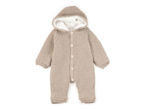 Immagine di Coccodè tutone outwear tricot nocciola C58656-21 tg 0-6 mesi - Tute imbottite
