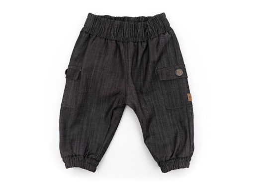 Immagine di Bamboom pantaloncino con tasche dark grey 401AI-25 tg 9-12 mesi - Pantaloni