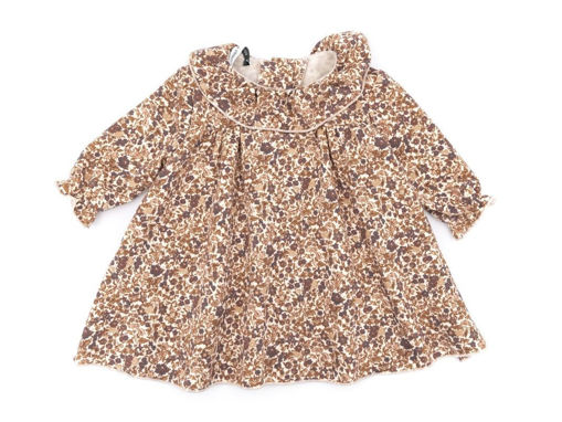 Immagine di Bamboom vestito con collo volant emily 484-93 tg 3 mesi - Tutine