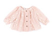 Immagine di Bamboom blusa con apertura davanti embrodery water pink 487AI-47 tg 3 mesi