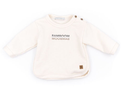 Immagine di Bamboom maglia con logo off white 502AI-71 tg 3 mesi - T-Shirt e Top