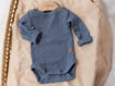 Immagine di Bamboom body con bottoncini jeans blue 503-34 tg 3 mesi