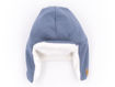Immagine di Bamboom cappellino pilota con teddy jeans blue 511-74 tg 0-6 mesi - Cappelli e guanti