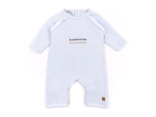 Immagine di Bamboom tutina reglan con logo water blue 497-76 tg 1 mese - Tutine