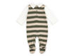 Immagine di Coccodè tutina in caldo jersey con taschino verde bosco C58022-49 tg 0 mesi