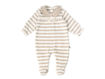 Immagine di Coccodè tutina in caldo jersey con fiocchetto nocciolina C58029-60 tg 1 mese