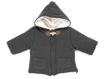 Immagine di Coccodè cappotto in caldo jersey grigio sasso C58364-93 tg 3 mesi