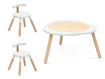Immagine di Stokke tavolo + 2 sedie MuTable V2 bianco - Centri attività