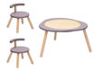 Immagine di Stokke tavolo + 2 sedie MuTable V2 Liliac - Centri attività
