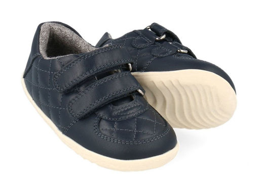 Immagine di Bobux scarpa Step Up Stitch navy 734702 tg 19 - Scarpine neonato