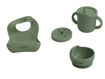 Immagine di Baby's Clan set pappa in silicone rosa