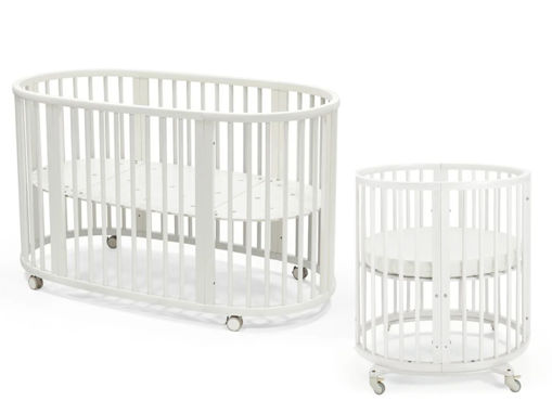 Immagine di Stokke culla Sleepi + materasso + estensione lettino bianco - Lettini