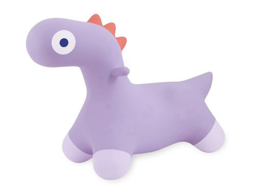 Immagine di Quut cavalcabile gonfiabile Hoppi Dino lavender - Giochi cavalcabili