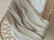 Immagine di Bamboom coperta culla Wrinkled + spugna peluche 100 x 75 cm oyster grey - Corredino nanna