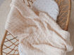 Immagine di Bamboom coperta culla Wrinkled + spugna peluche 100 x 75 cm water peach - Corredino nanna