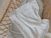 Immagine di Bamboom set lenzuola culla/carrozzina con federa Bedsheet Craddle 100 x 75 cm white sleepy - Corredino nanna
