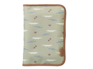 Immagine di Fresk astuccio con fasciatoio da viaggio coccodrillo - Materassini fasciatoio