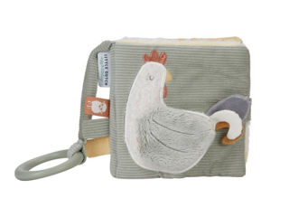 Immagine di Little Dutch libro con gancio da passeggino Little Farm - Giochi per passeggino