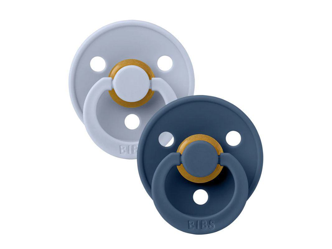 CIUCCIO BIBS Colour Night - 2 Pezzi, Lattice Naturale, Senza BPA, Misura 2 (6-18 Mesi), Fluorescente - Foto 5