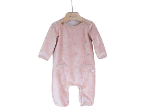 Immagine di Bamboom tutina in velluto rosa cirpia 650 tg 1 mese - Tutine