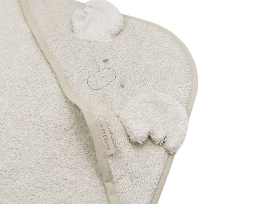 Asciugamano Neonato in Bambù con Tracolla - Rosa - Lullalove