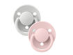 Immagine di Bibs set 2 ciucci in silicone De Lux taglia unica haze e rosa chiaro - Ciucci