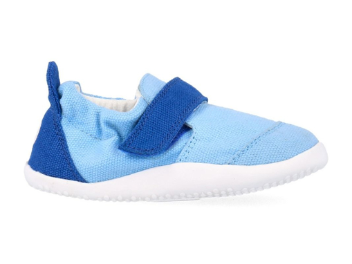 Immagine di Bobux scarpa Xplorer Go organic powder blue-snorkel blue tg 18 - Scarpine neonato