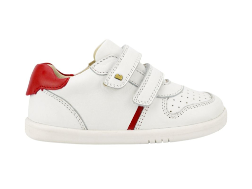 Immagine di Bobux scarpa I Walk Riley white + red tg 23 - Scarpine neonato