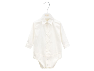 Immagine di Pure body camicia panna PC01173 tg 3 mesi - Maglie