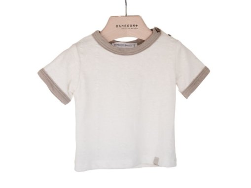 Immagine di Bamboom maglietta bi-colore sabbia 580 tg 3 mesi - T-Shirt e Top