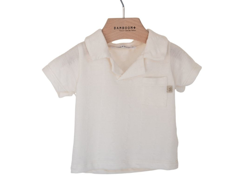 Immagine di Bamboom maglietta polo bimbo off white 581 tg 3 mesi - T-Shirt e Top