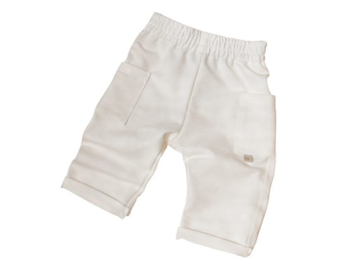 Immagine di Bamboom pantaloni tasche laterali bimbo jeans white 586 tg 3 mesi - Pantaloni